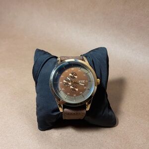 Brown and Gold Men's Watch